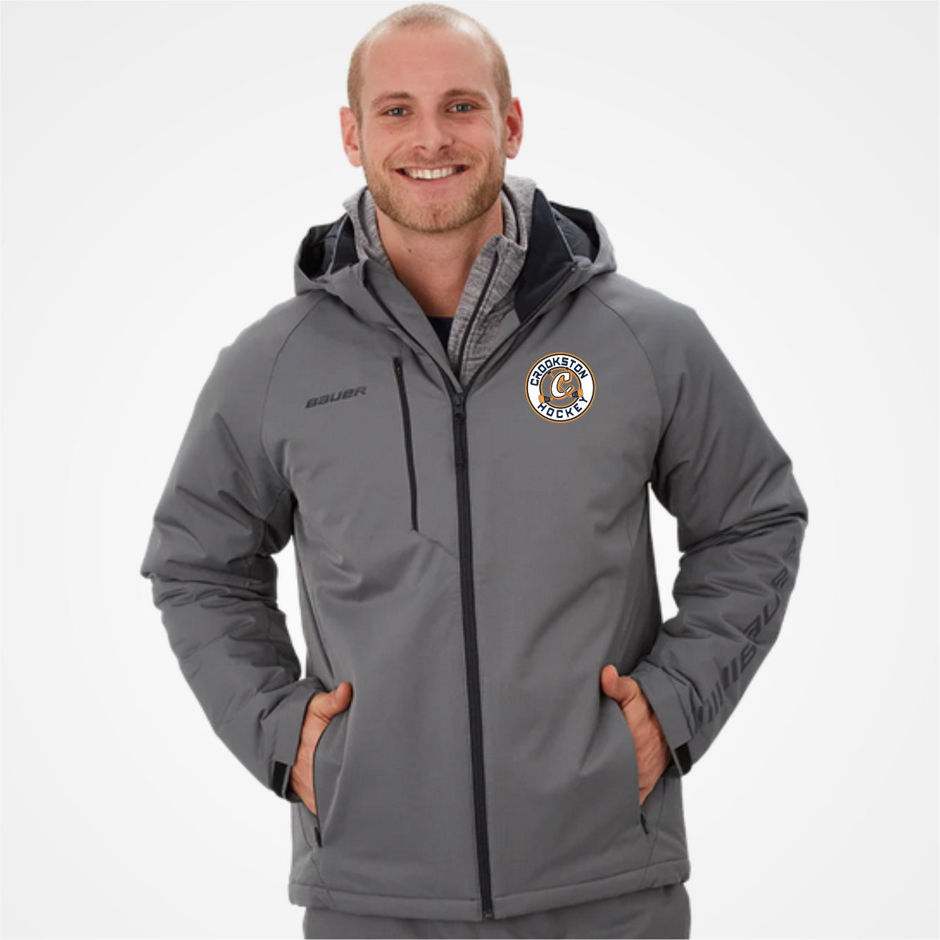 Crookston Youth Hockey - Bauer Heavyweight Jacket - Youth/Adult