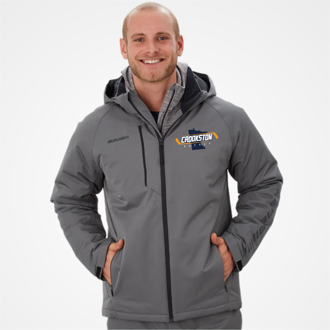 Crookston Youth Hockey - Bauer Heavyweight Jacket - Youth/Adult