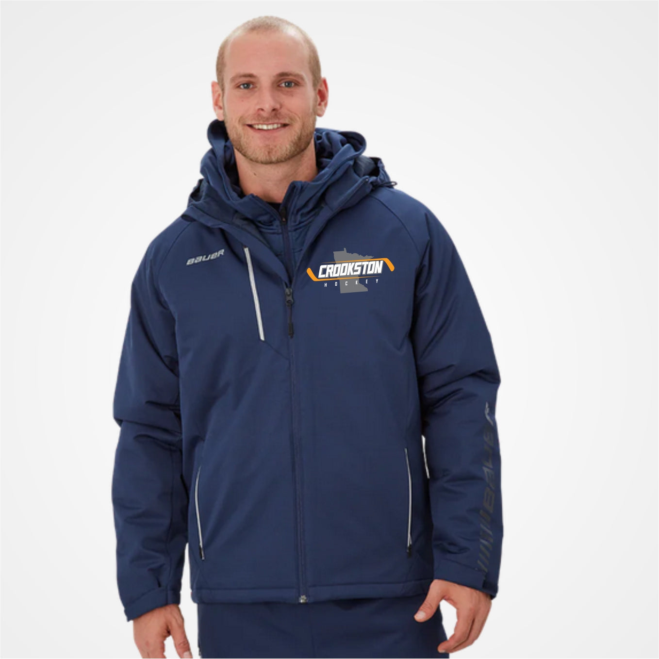 Crookston Youth Hockey - Bauer Heavyweight Jacket - Youth/Adult