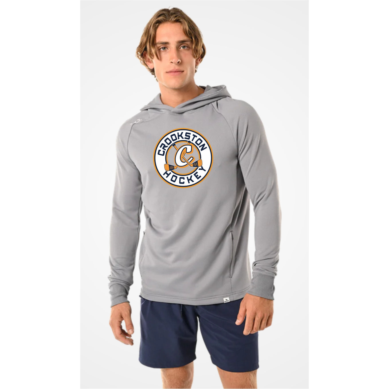 Crookston Youth Hockey - "Exclusive" Bauer Tech Fleece Hoodie- Adult