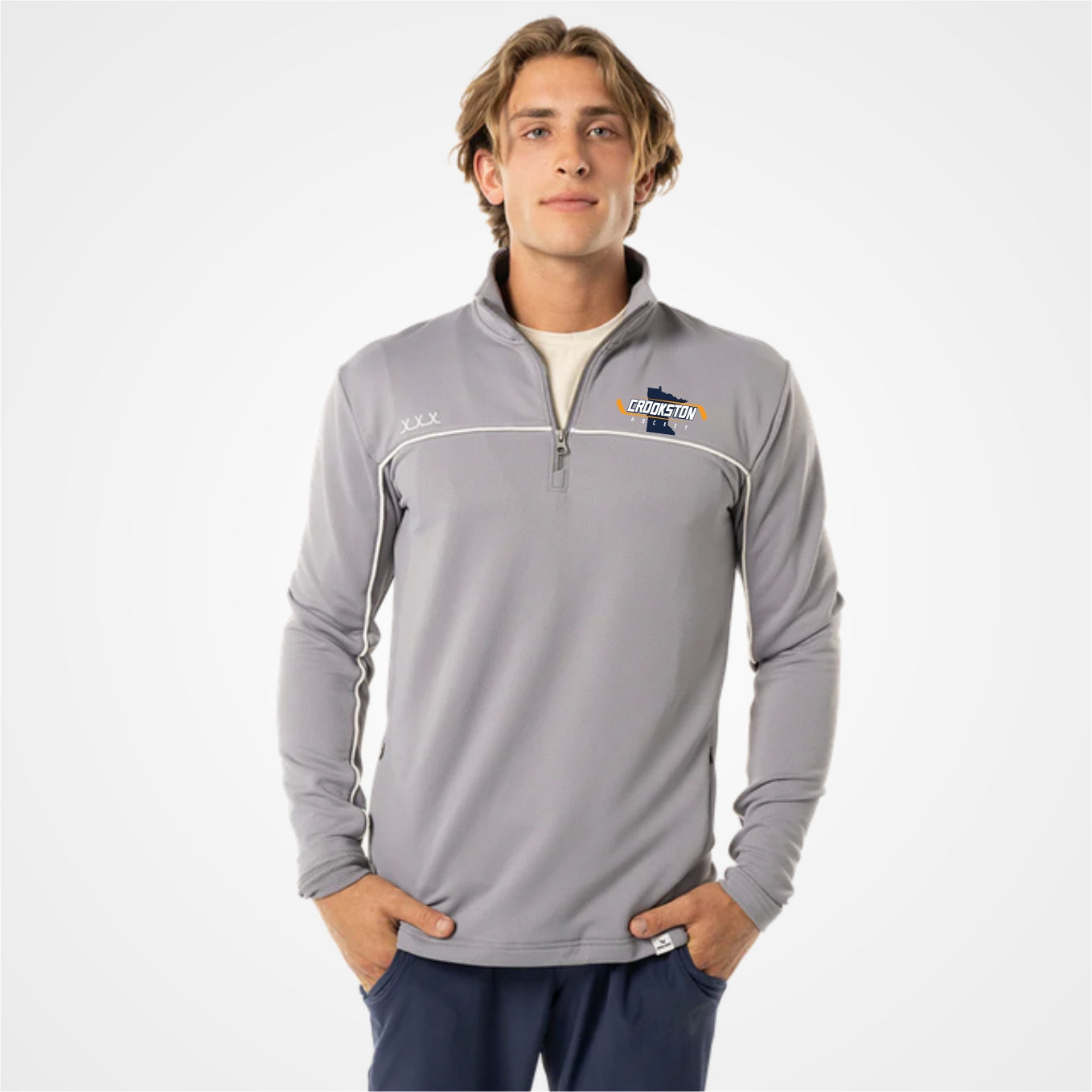 Crookston Youth Hockey - "Exclusive" Bauer Fleece 1/2 - Adult