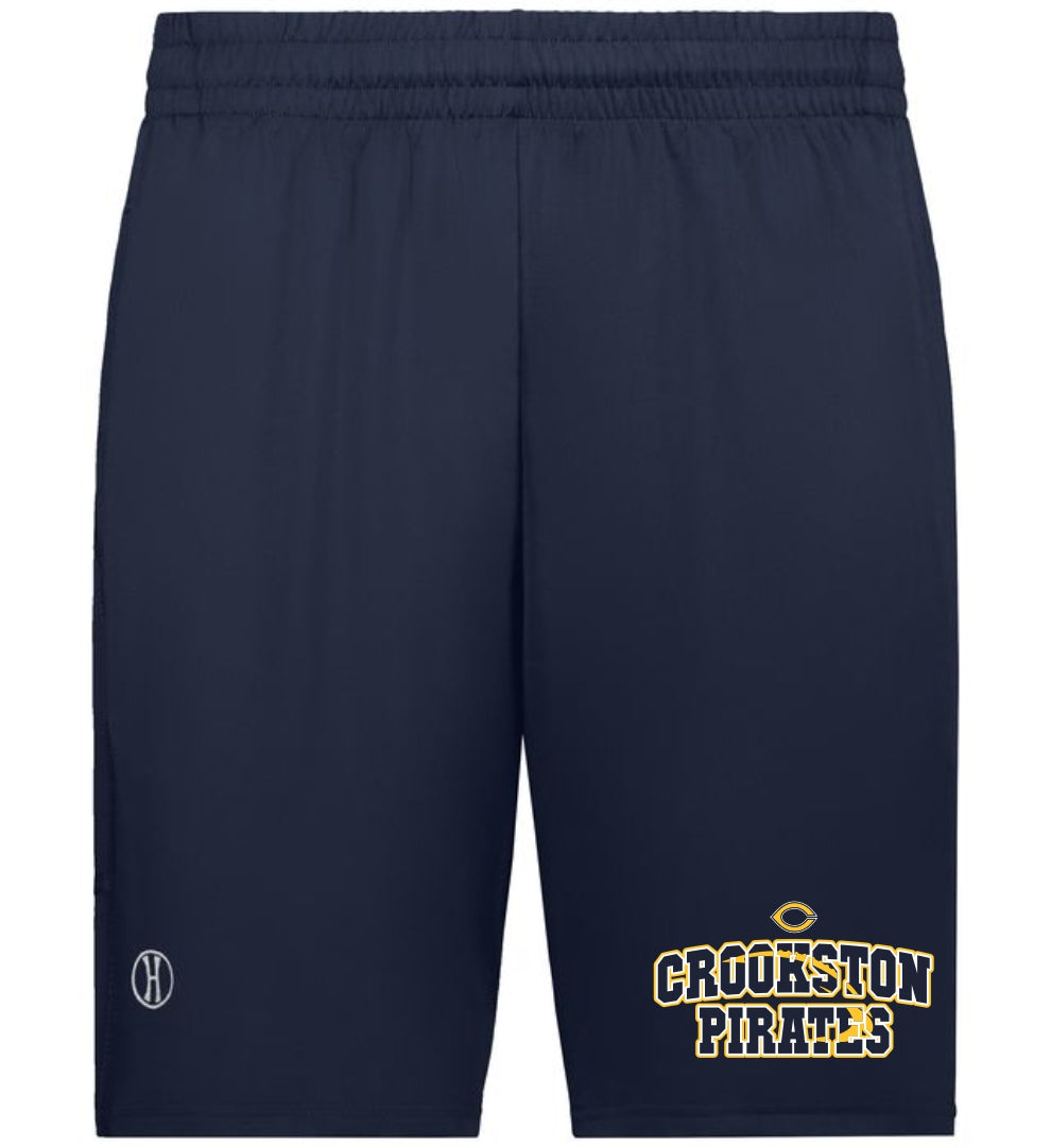 Pirate Football -- CoolCore Shorts -- Adult