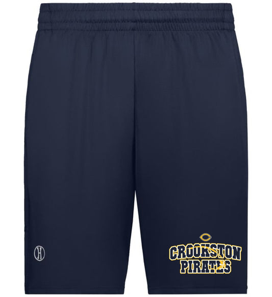 Pirate Football -- CoolCore Shorts -- Adult