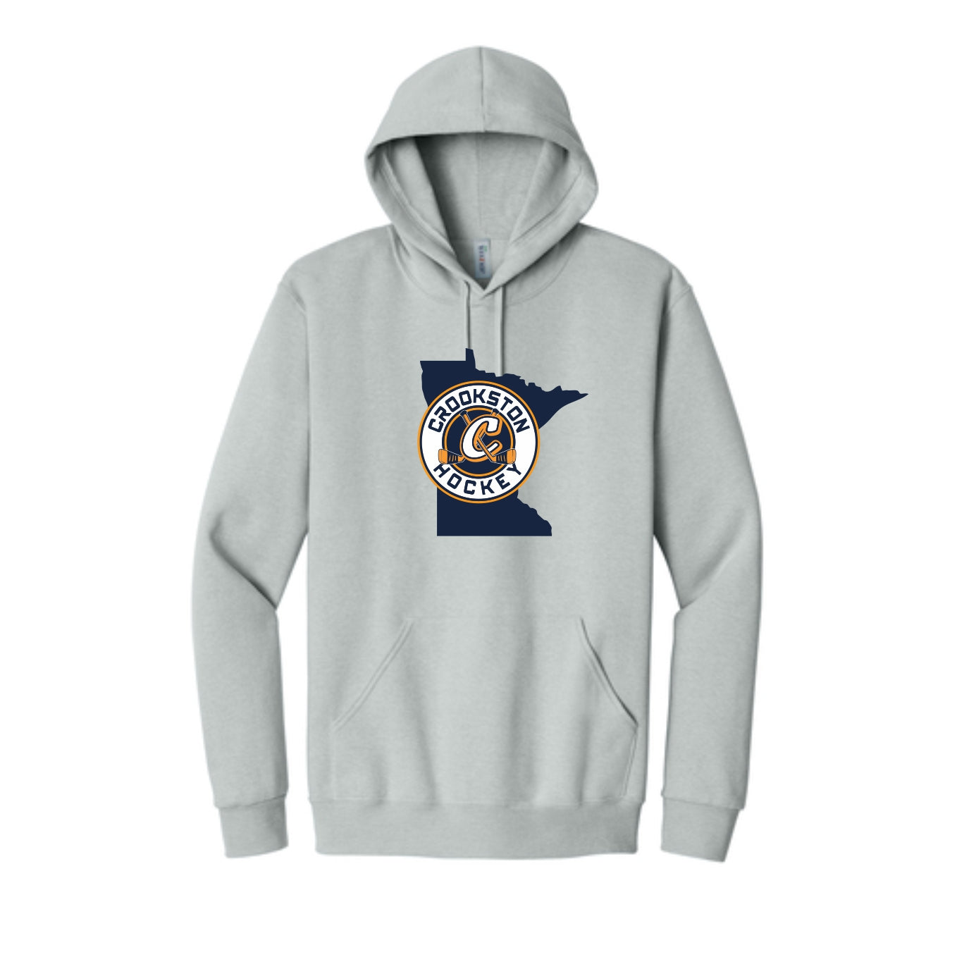Crookston Youth Hockey - Soft Fleece Hoodie - Youth/Adult