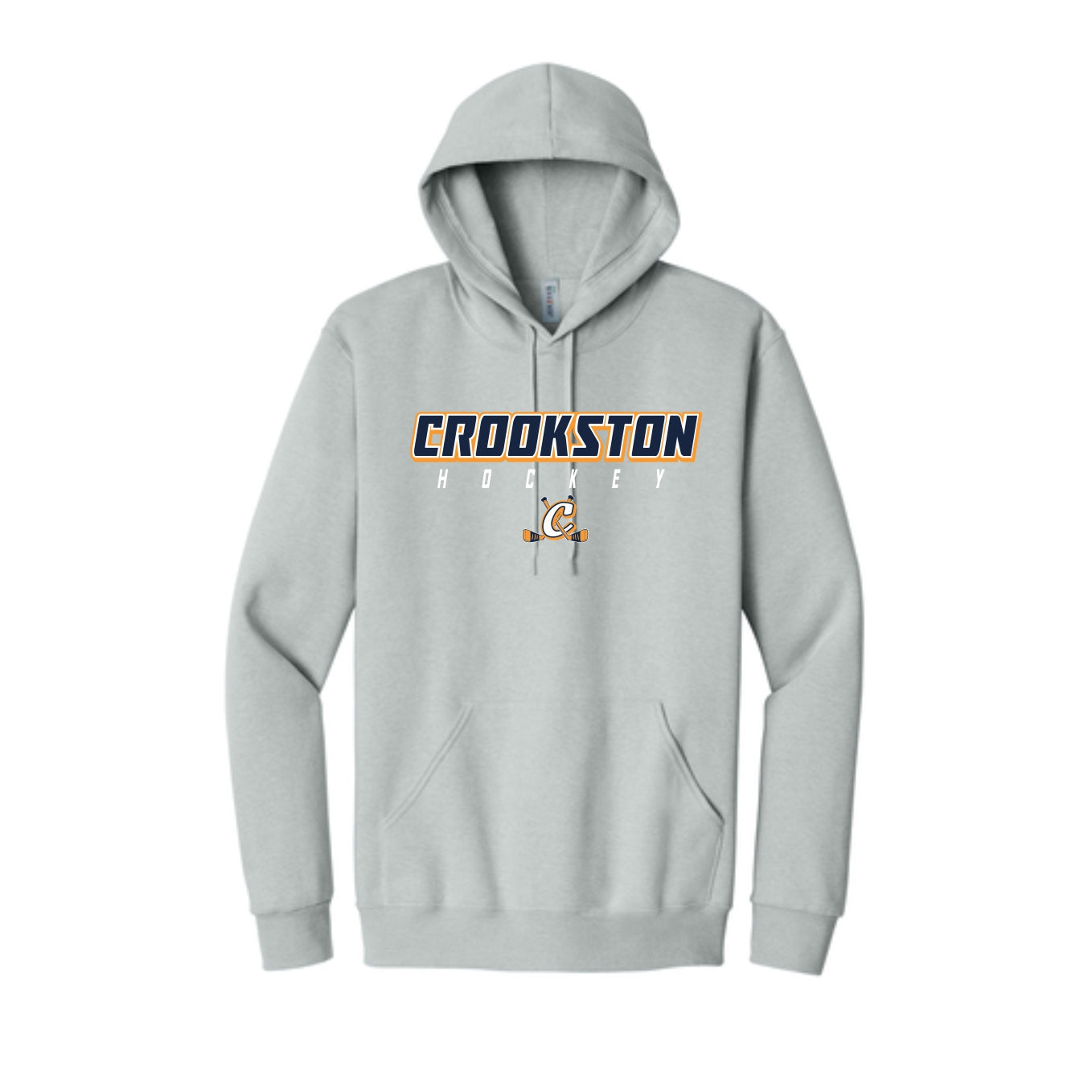 Crookston Youth Hockey - Soft Fleece Hoodie - Youth/Adult