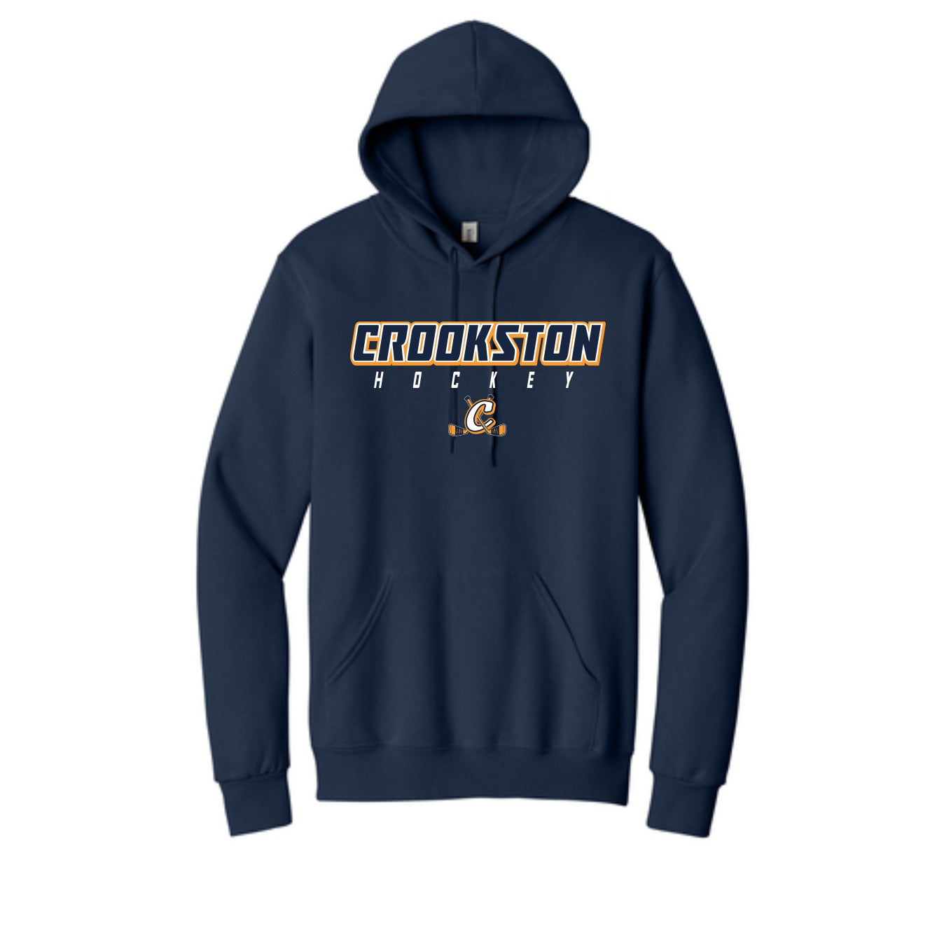 Crookston Youth Hockey - Soft Fleece Hoodie - Youth/Adult