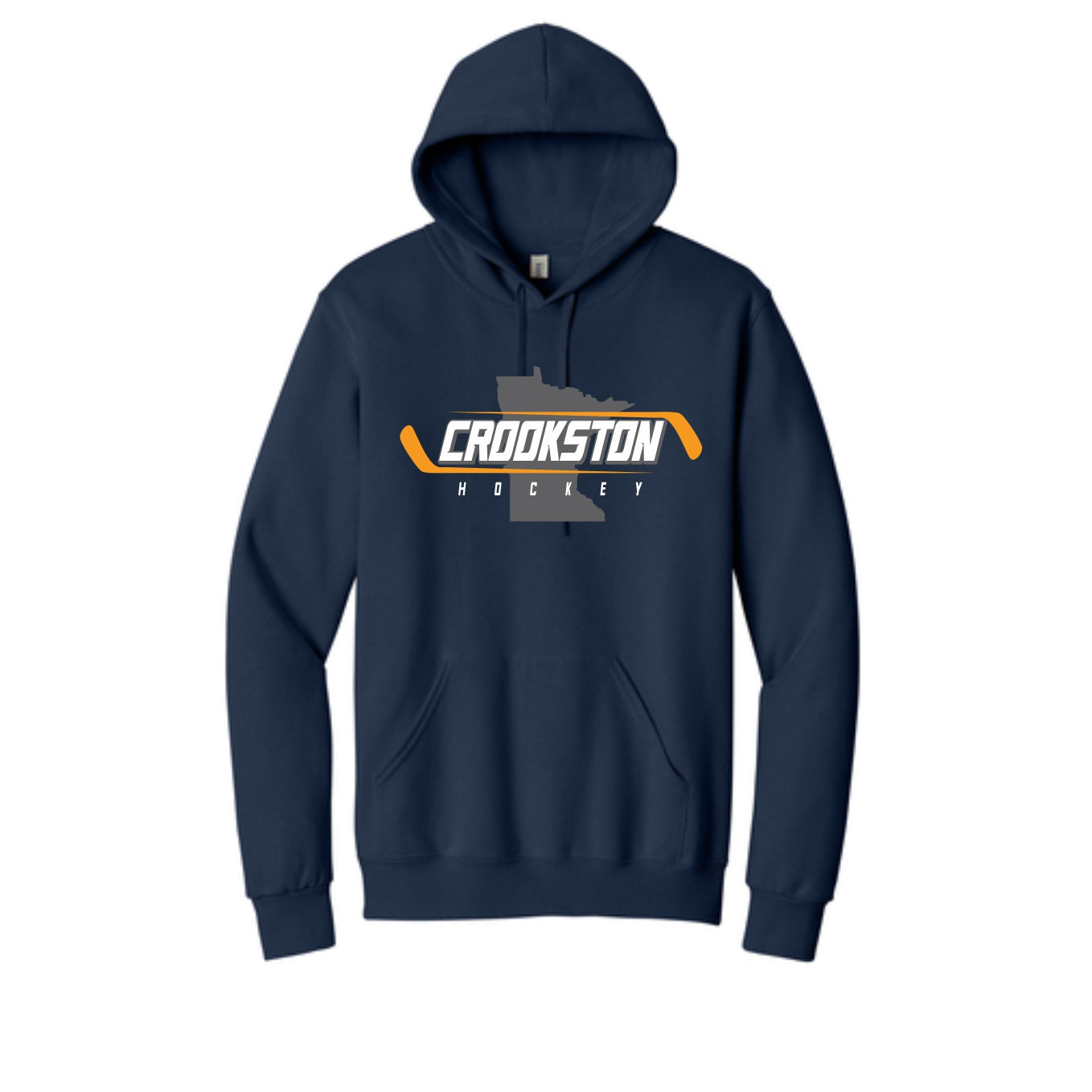 Crookston Youth Hockey - Soft Fleece Hoodie - Youth/Adult
