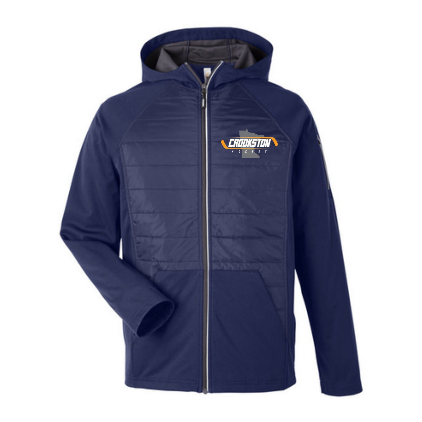 Crookston Youth Hockey - Hybrid Lite Jacket - Adult