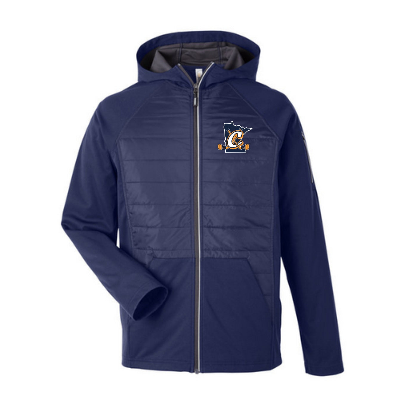 Crookston Youth Hockey - Hybrid Lite Jacket - Adult