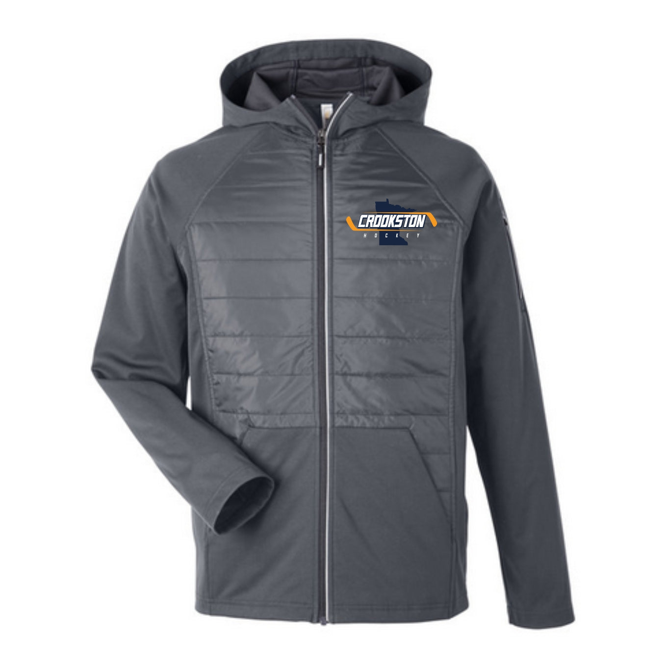 Crookston Youth Hockey - Hybrid Lite Jacket - Adult