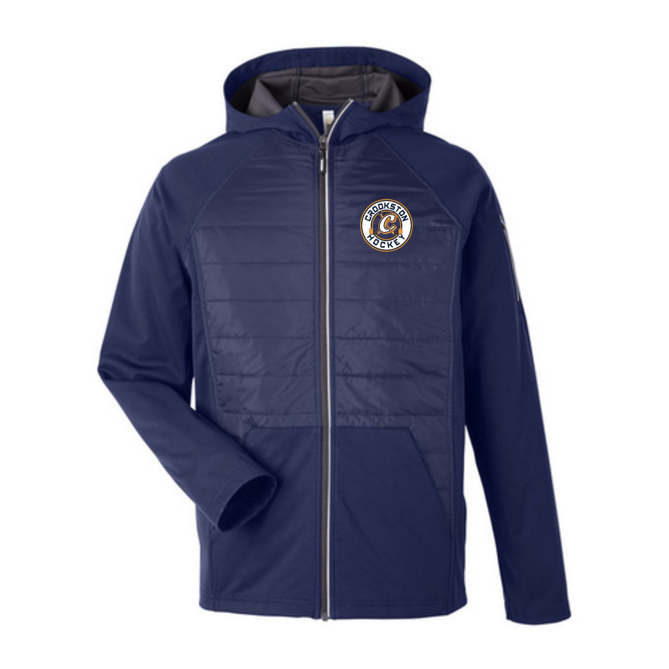 Crookston Youth Hockey - Hybrid Lite Jacket - Adult