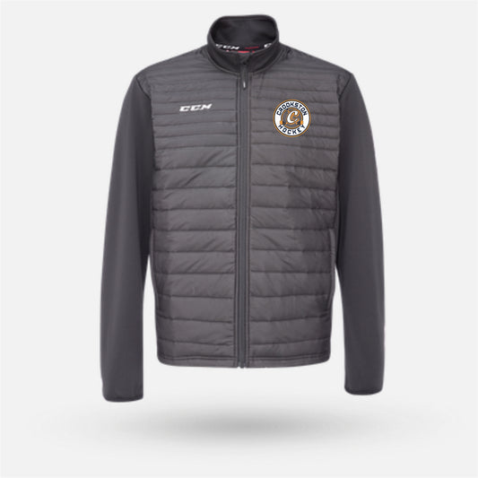 Crookston Youth Hockey - CCM Quilted Jacket -  Youth/Adult