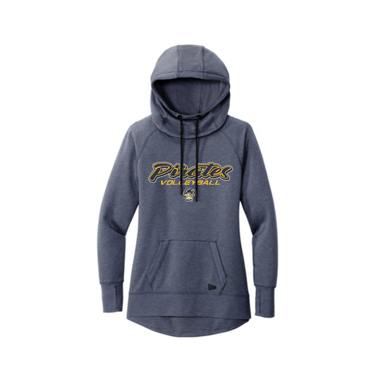 Pirate Volleyball - New Era Tri-Blend Fleece  - Ladies