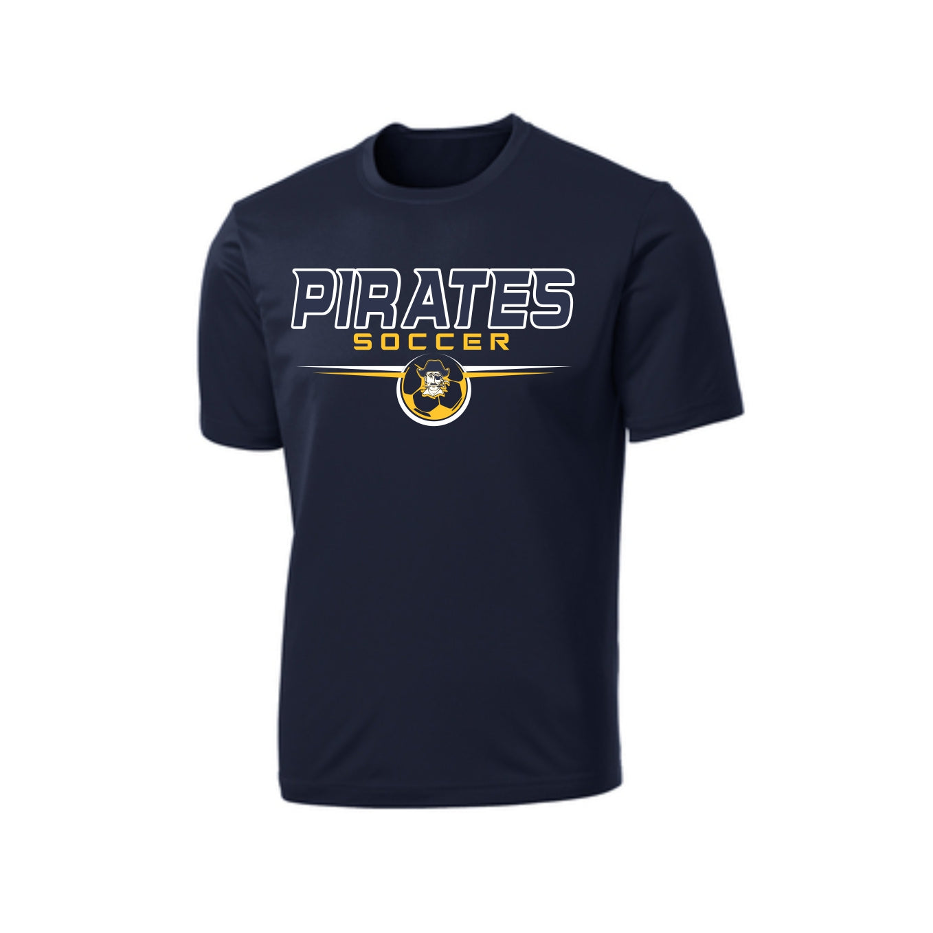PIrate Boys Soccer -- Performance Short Sleeve -- Adult/Youth