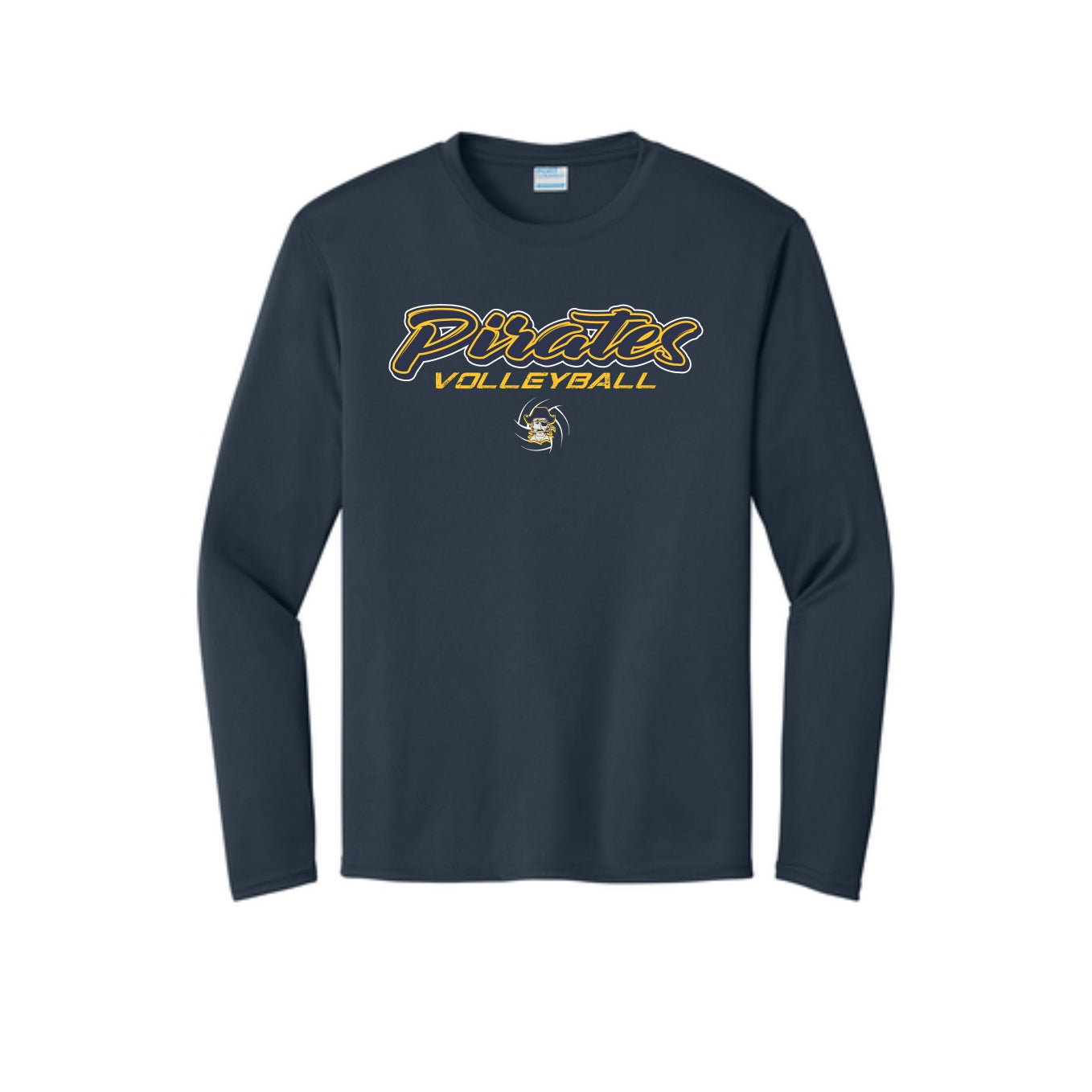Pirate Volleyball - Performace Long Sleeve - Adult/Youth