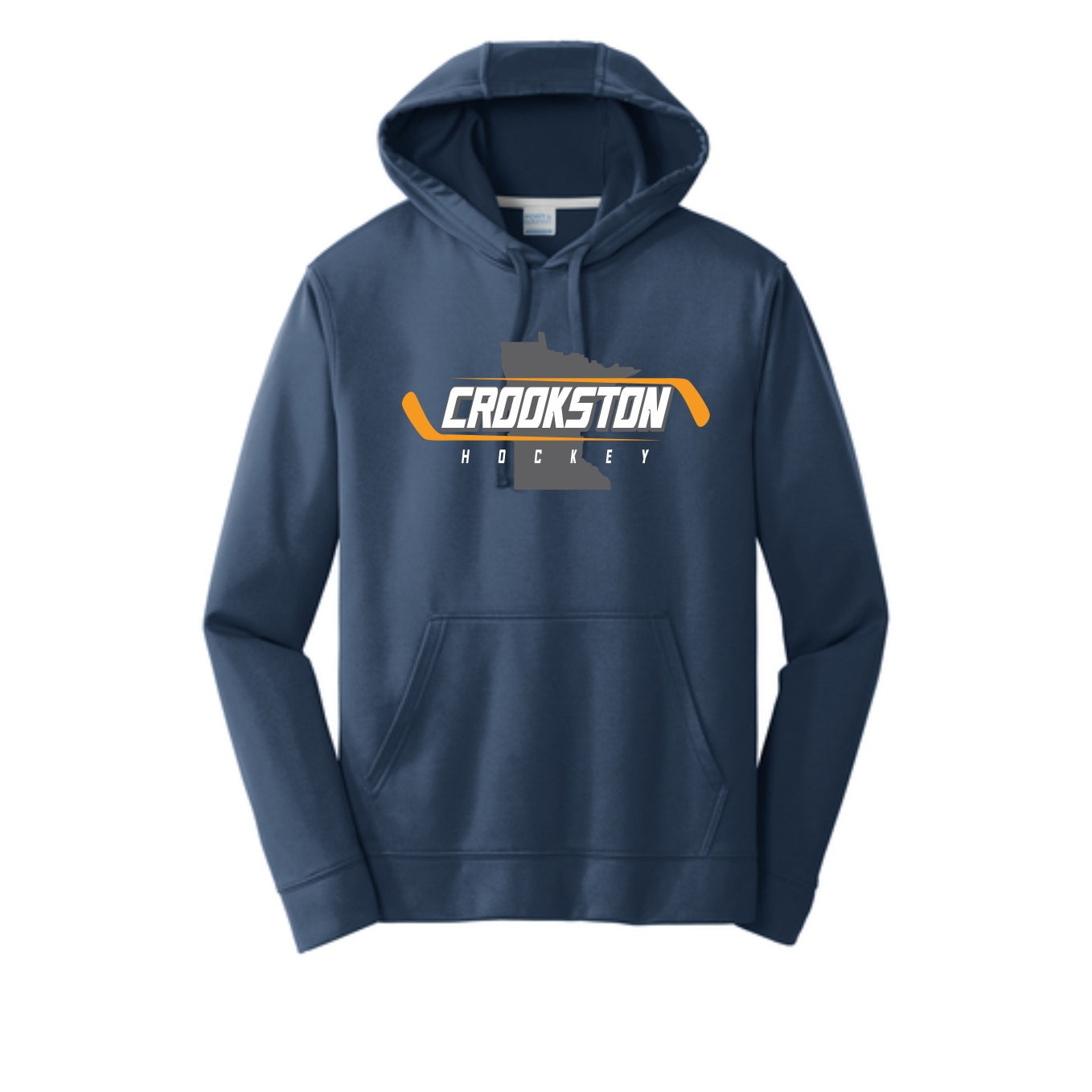 Crookston Youth Hockey - PC Performance Hoodie - Youth/Adult