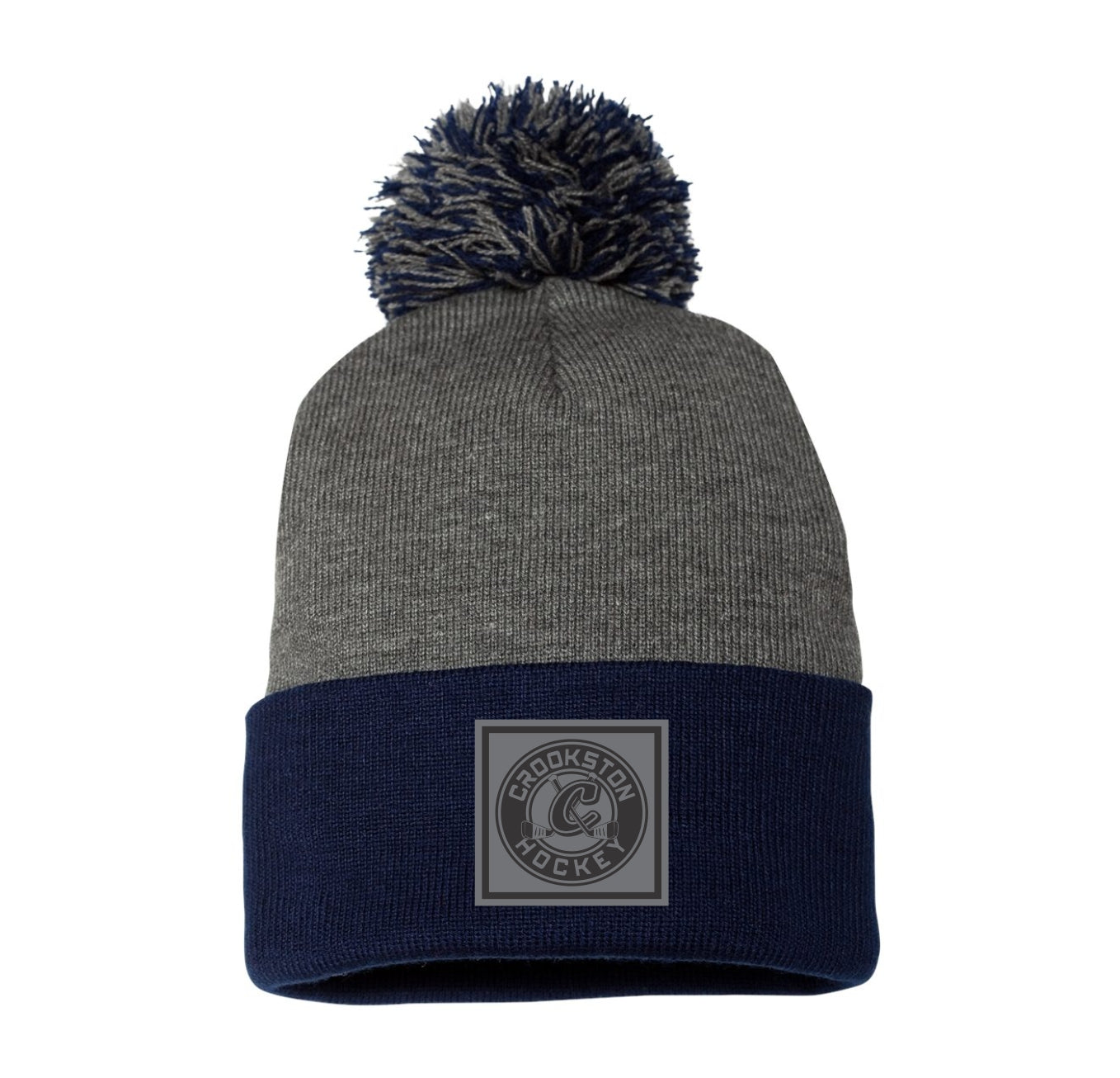 Crookston Youth Hockey - Pom Pom Beanie