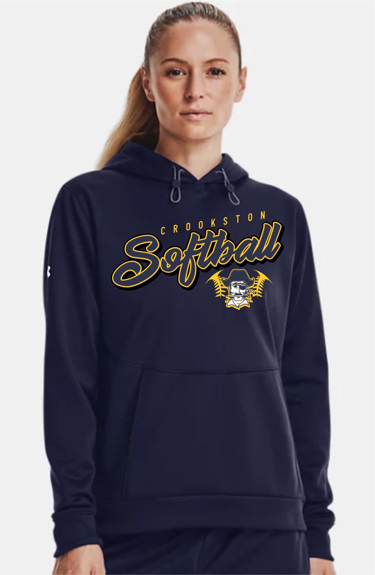 Pirate Softball -- UA Armour Fleece Storm Hoodie