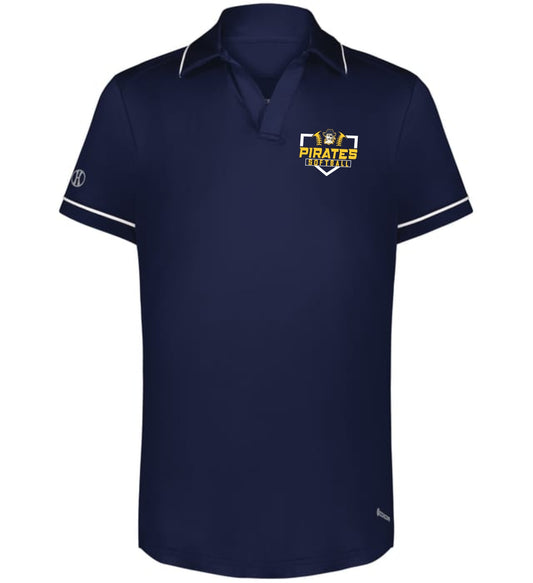 Pirate Softball - Ladies CoolCore Polo