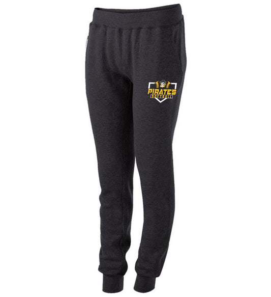 Pirate Softball - Ladies Fleece Jogger