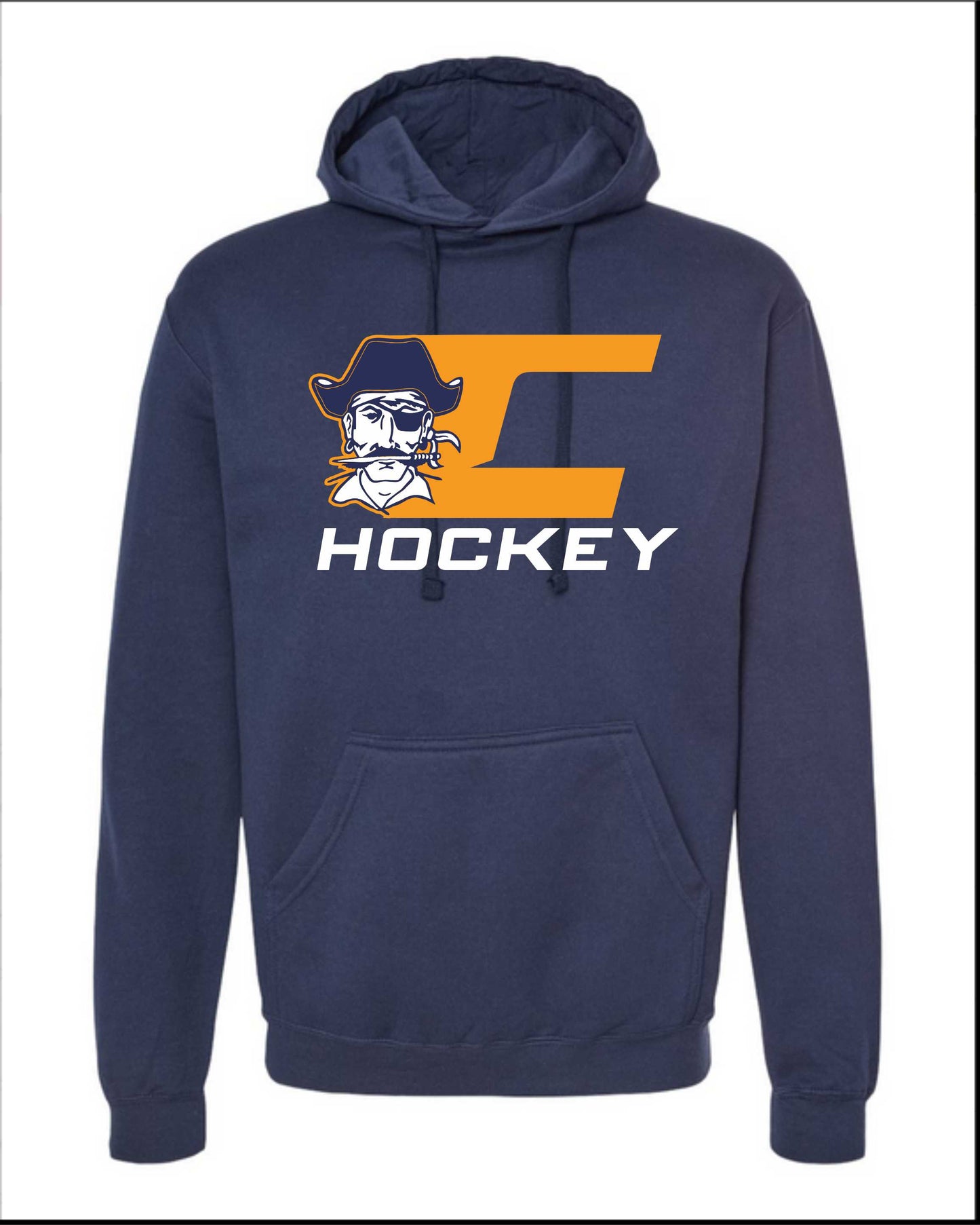 Pirate Hockey - Fleece Hooded Sweatshirt