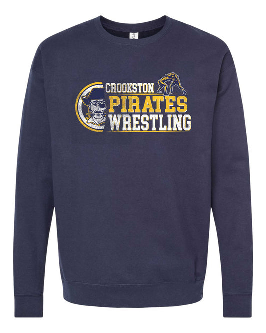 Pirate Wrestling - Fleece Crewneck