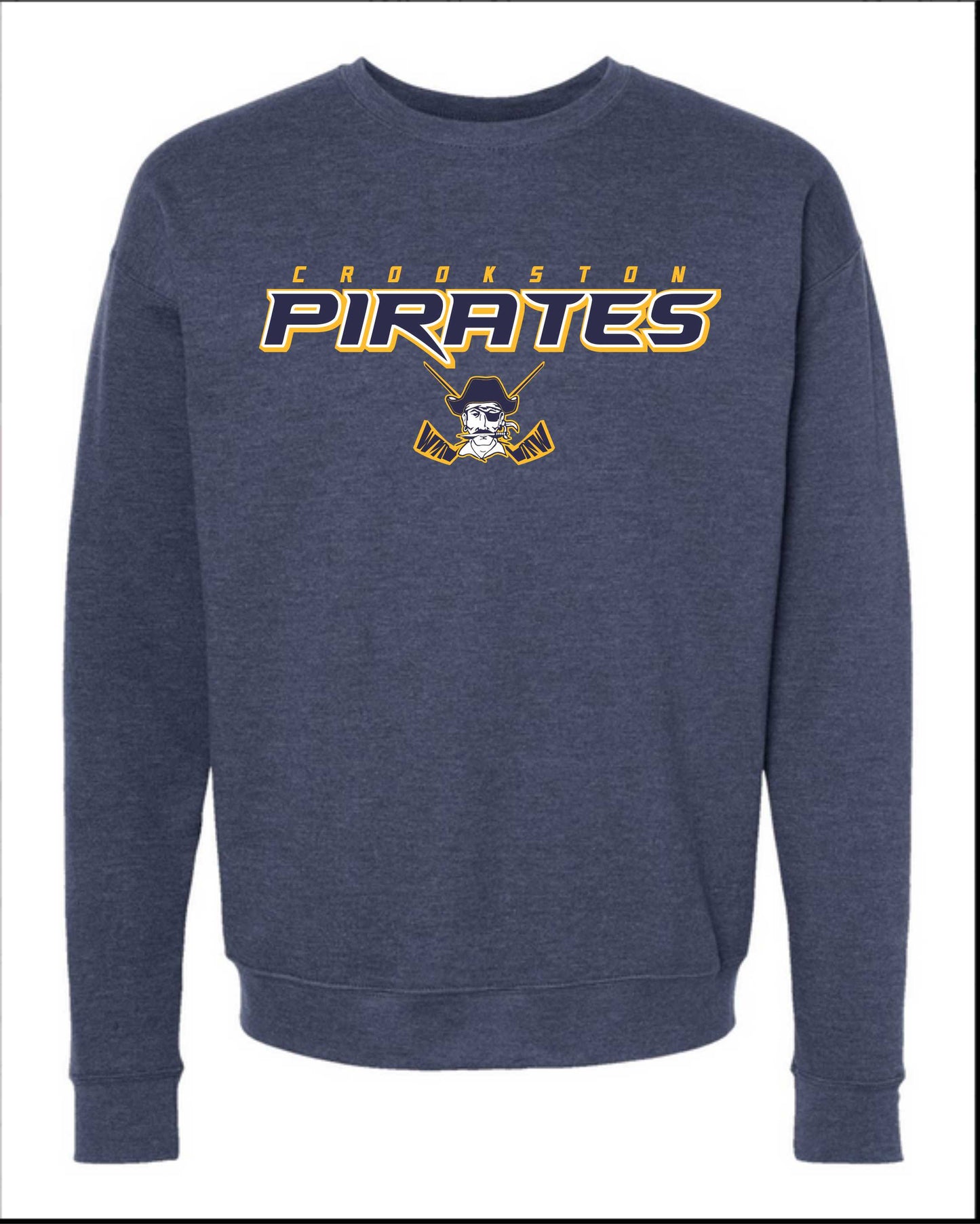 Pirate Hockey - Fleece Crewneck Sweatshirt