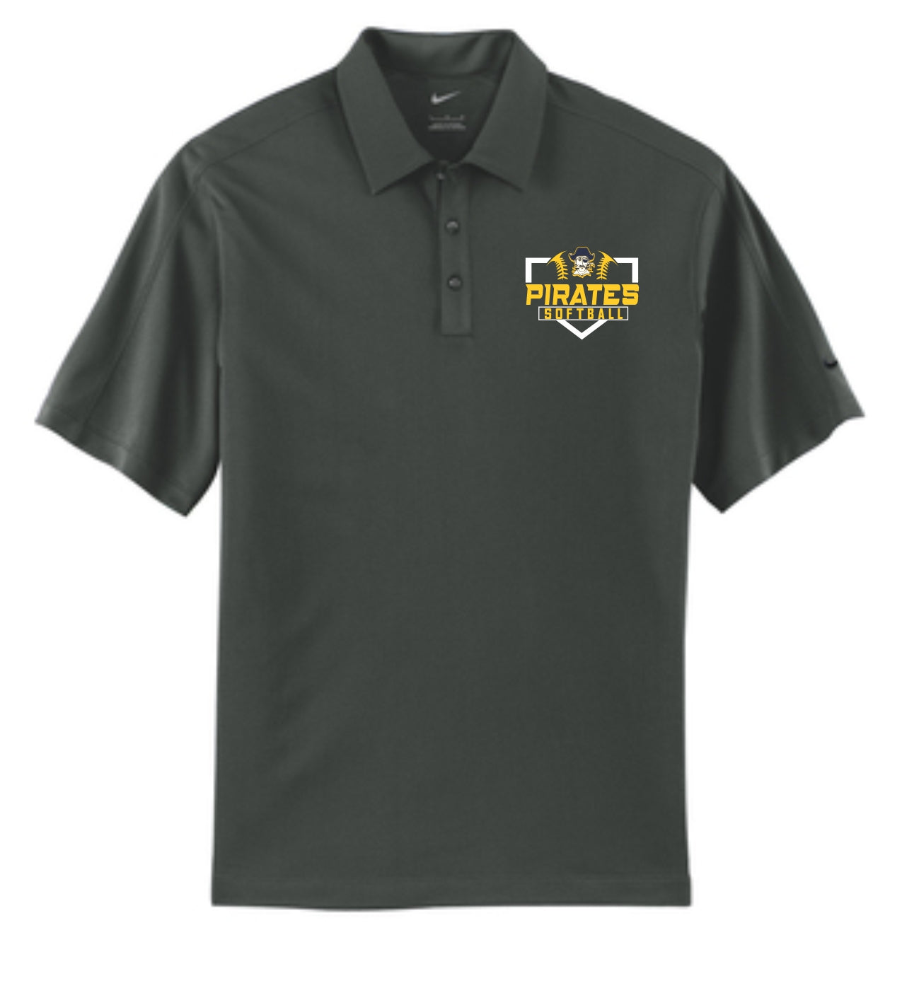 Pirate Softball - Nike Dri-FIT Mesh Polo