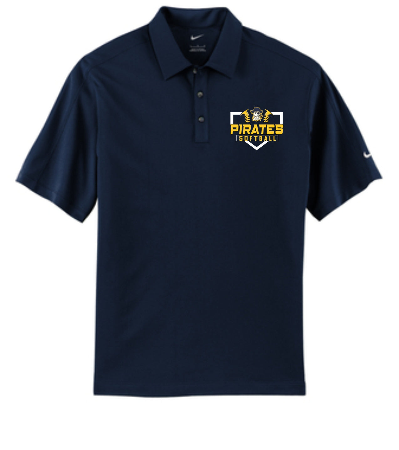 Pirate Softball - Nike Dri-FIT Mesh Polo