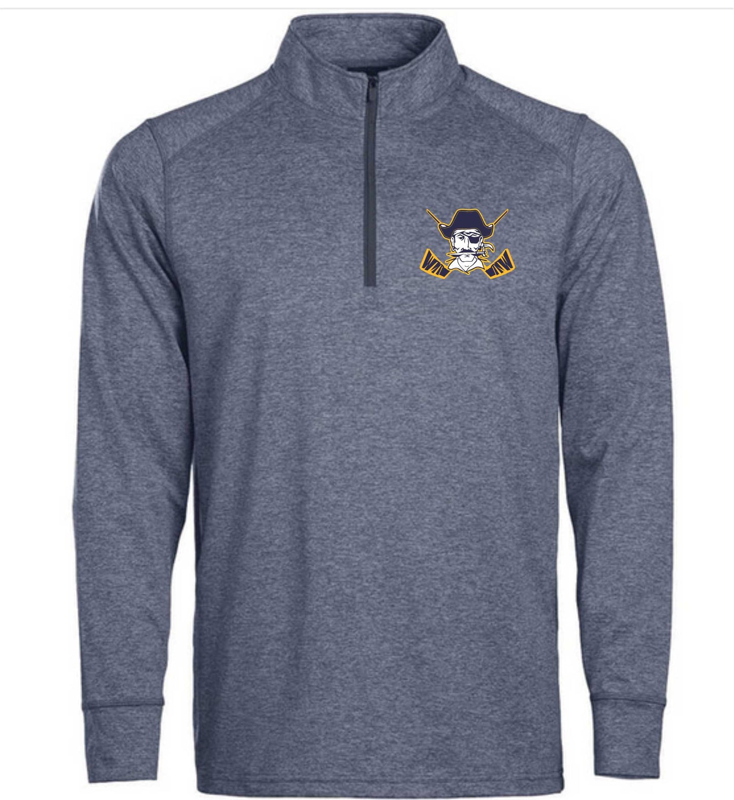 Pirate Hockey - In Play Poly Quarter Zip