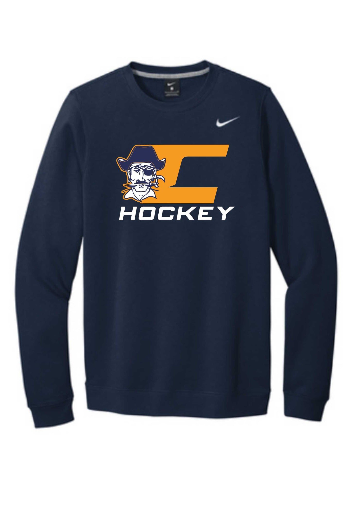 Pirate Hockey - Nike Club Fleece Crew