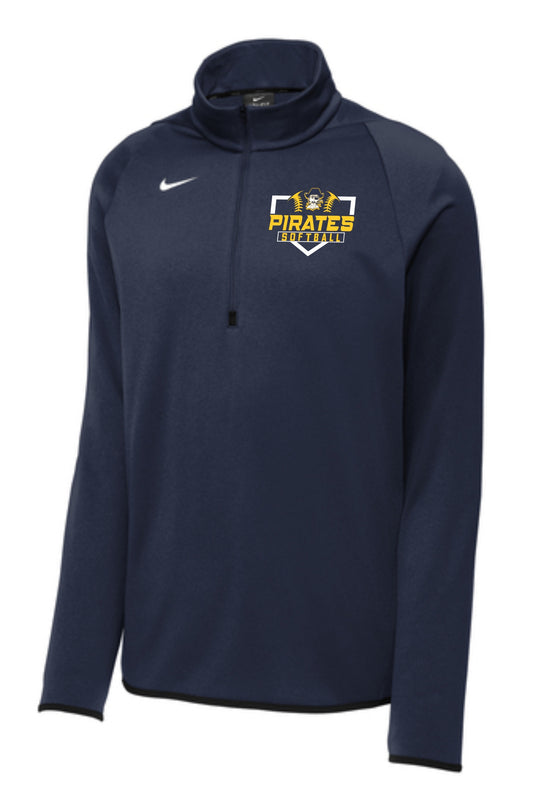Pirate Softball - Nike Therma-FIT 1/4 Zip