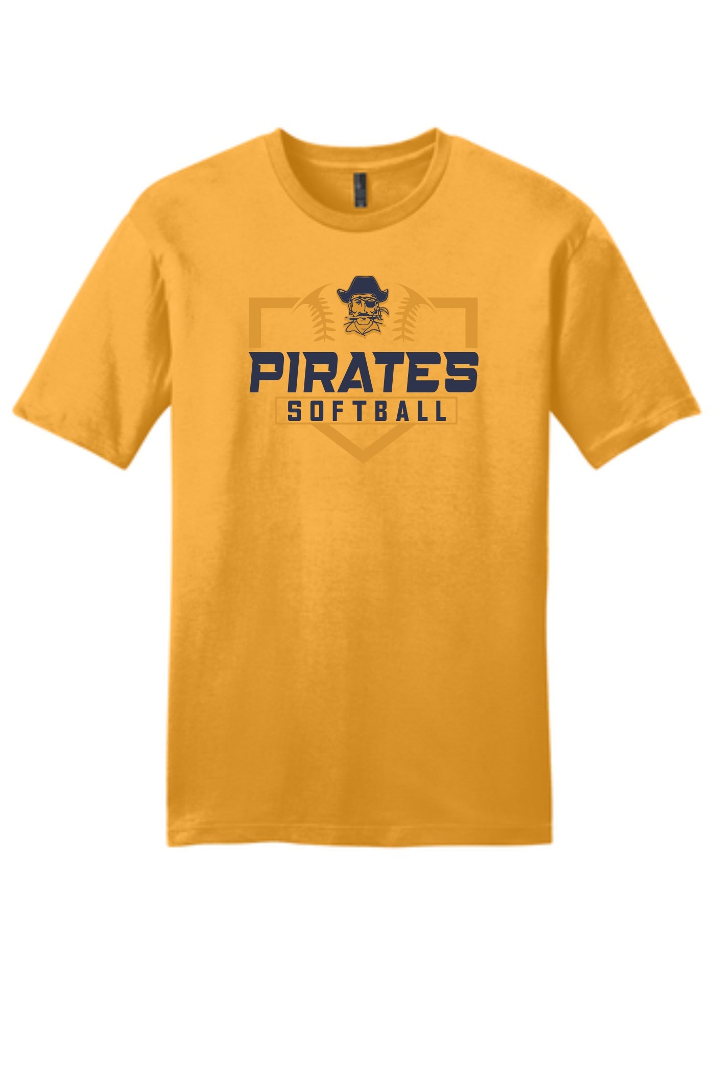 Pirate Softball -- Short Sleeve Shirt