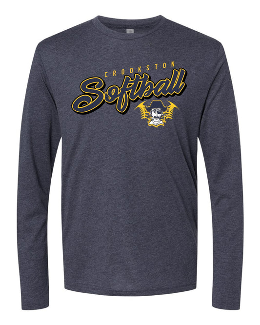Pirate Softball -- Long Sleeve Shirt