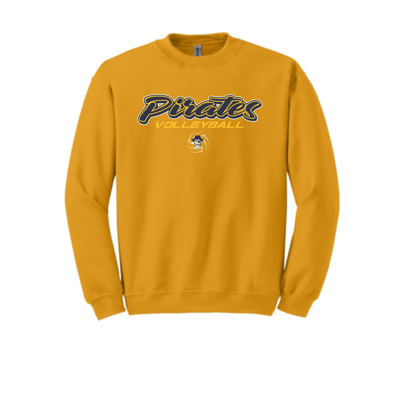 Pirate Volleyball - Fleece Crew - Adult/Youth