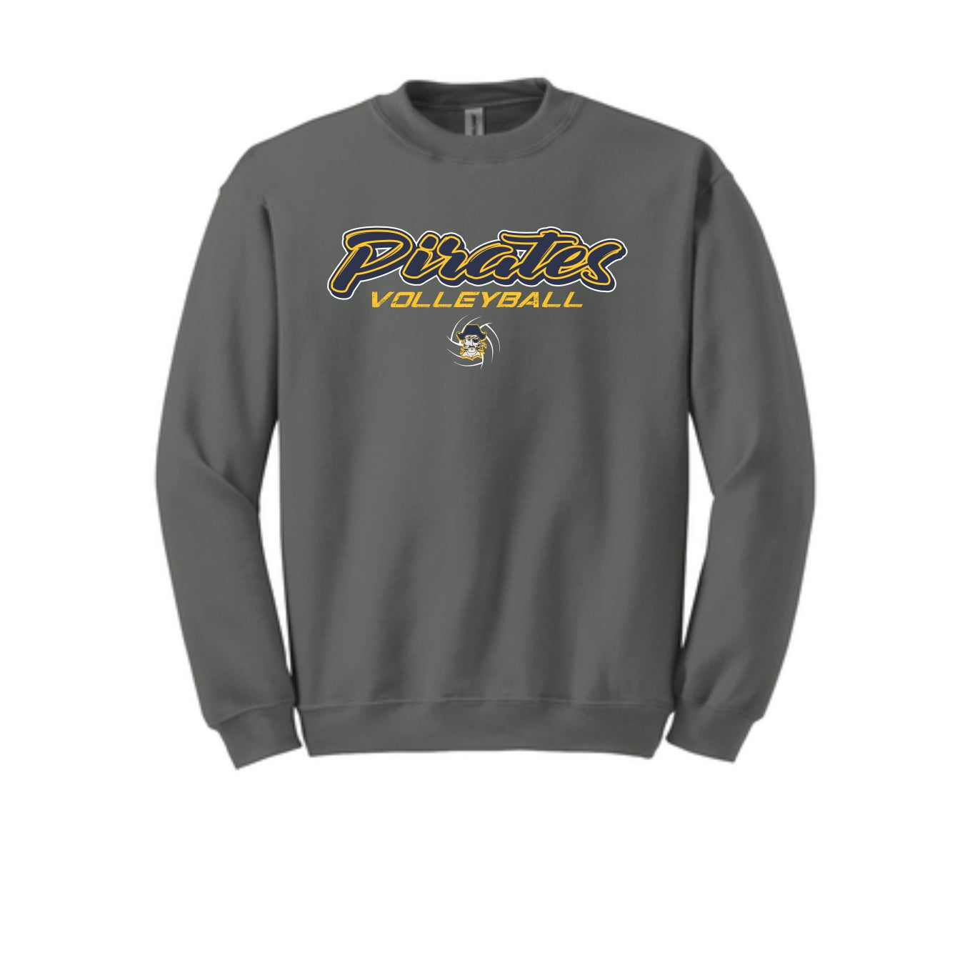 Pirate Volleyball - Fleece Crew - Adult/Youth