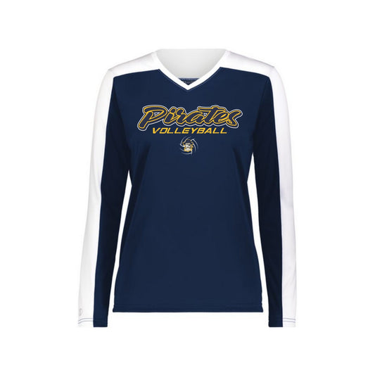 Pirate Volleyball - Momentum Perf Long Sleeve  - Ladies