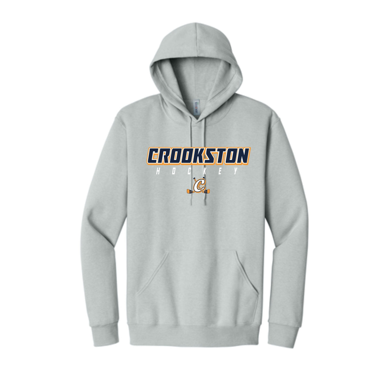 Crookston Youth Hockey - Soft Fleece Hoodie -  Youth/Adult