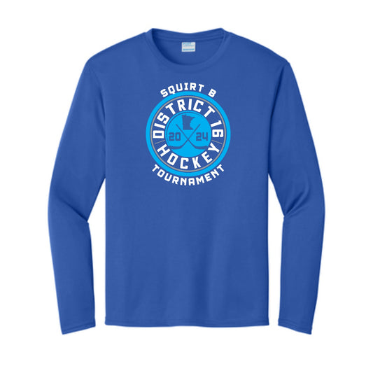 District 16 Squirt B -- Long Sleeve -- Youth/Adult