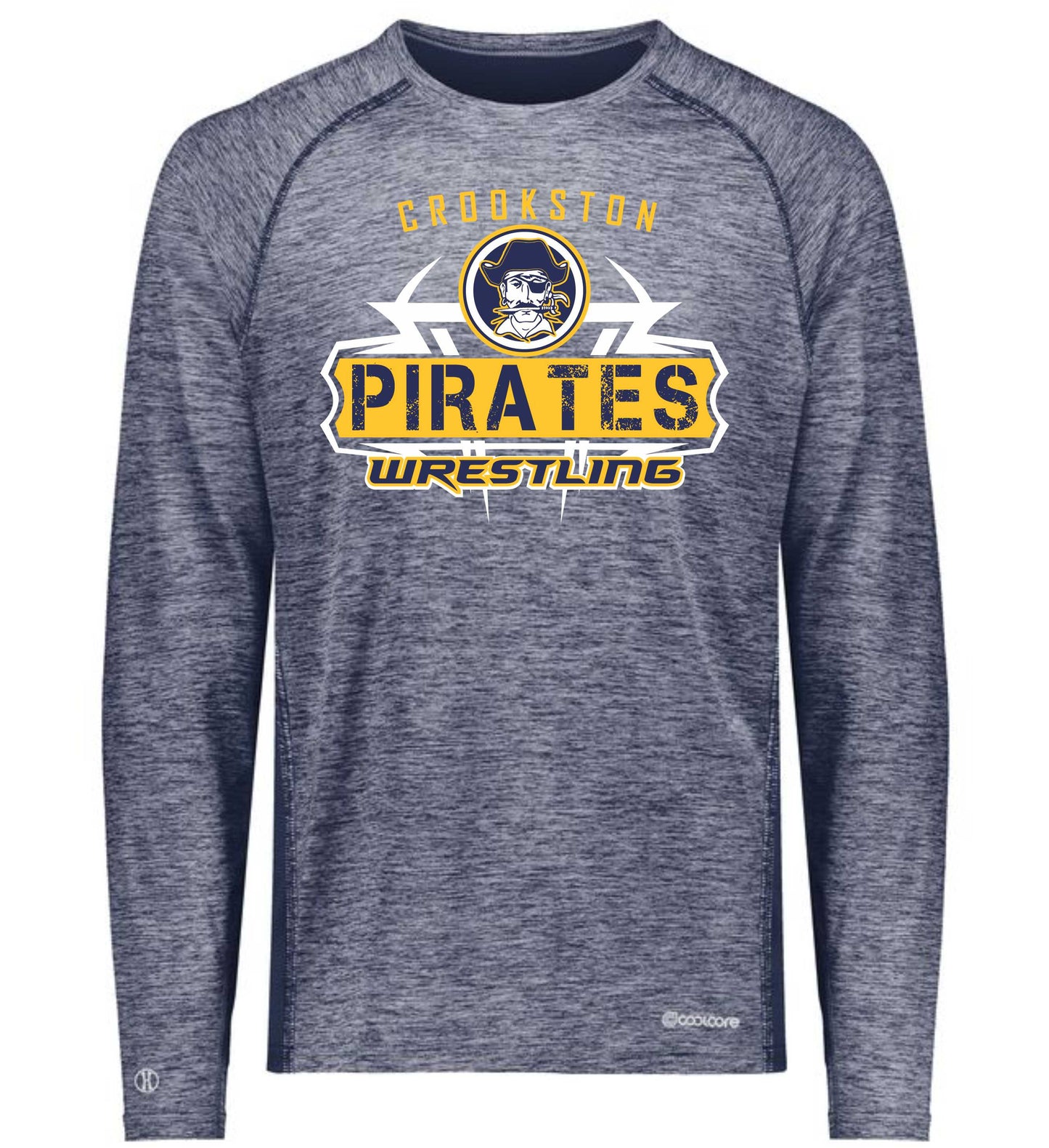 Pirate Wrestling -- Electrify Coolcore Long Sleeve